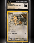 2004 Meowth 69/112 EX Fire Red & Leaf Green CGC GEM MINT 10 - Pokemon TCG Vintage - SEIM COLLECTS