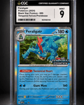 2024 Pokémon SVP EN - SV PRERELEASE Black Star Promo 89 Feraligatr CGC 9 - SEIM COLLECTS