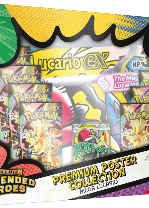 Premium Poster Collection: Mega Lucario - ME: Ascended Heroes
