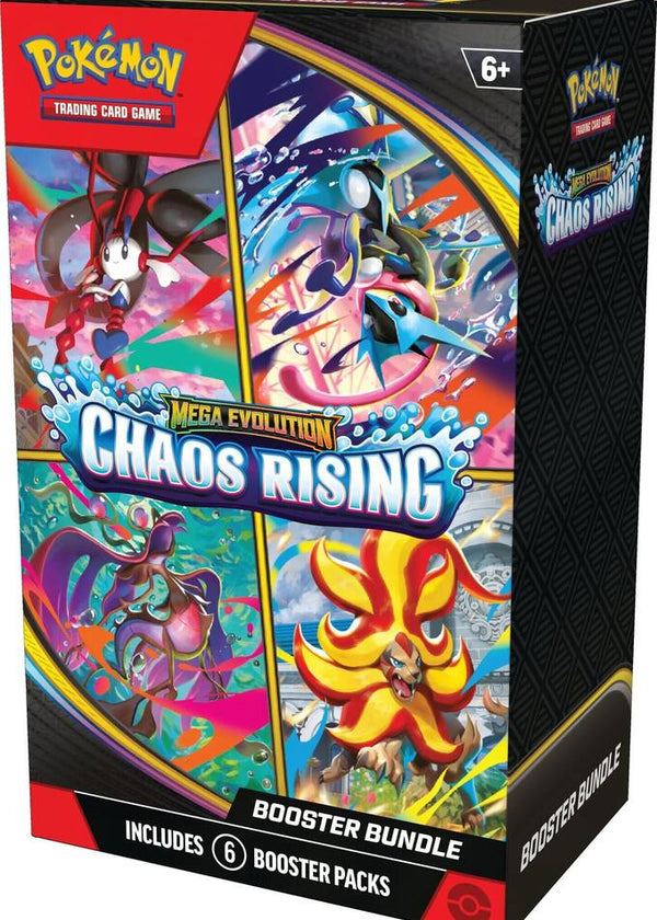 Pokémon TCG: Mega Evolution Chaos Rising — Booster Bundle