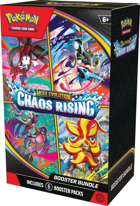 Pokémon TCG: Mega Evolution Chaos Rising — Booster Bundle