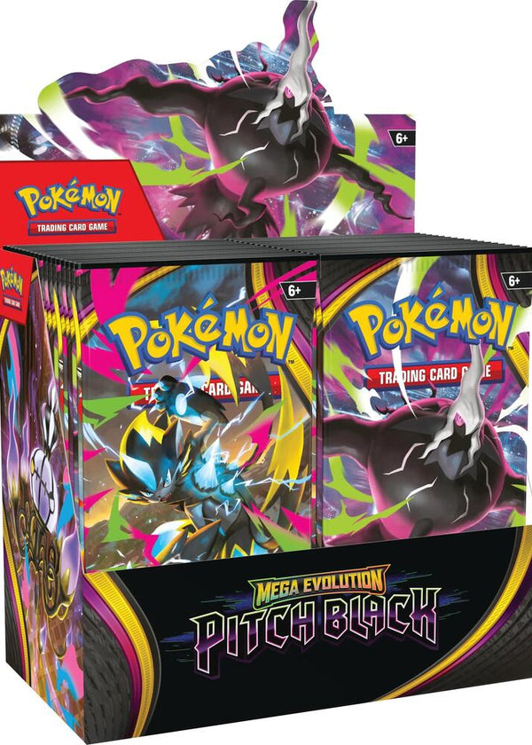 Pokémon TCG: Mega Evolution Pitch Black — Booster Box (Presale, Ships July 25)