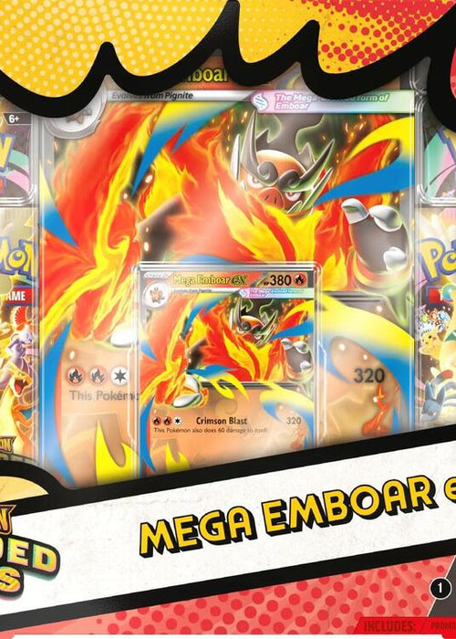 Ascended Heroes Mega Emboar ex Box - SEIM COLLECTS
