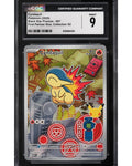 Cyndaquil #047 Full Art — First Partner Illustration Collection Promo — CGC 9 Mint