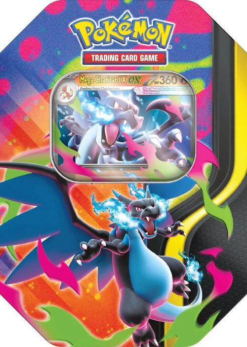 Mega Charizard Tin (Mega Charizard X) - SEIM COLLECTS