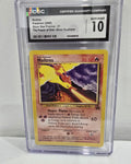 Moltres Error Illustrator Black Star Promo 21 — CGC 10 Gem Mint | Rare Pokémon TCG Error Card - SEIM COLLECTS