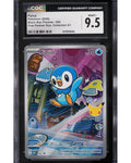 Piplup #042 Full Art — First Partner Illustration Collection Promo — CGC 9.5 Mint+