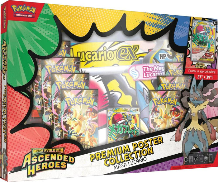 Premium Poster Collection: Mega Lucario - ME: Ascended Heroes - SEIM COLLECTS