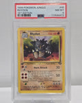 Rhydon 049/064 1st Edition — Jungle Set (1999) — PSA 8 VG - EX | Vintage Pokémon Graded Card - SEIM COLLECTS