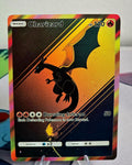 Charizard fan art card — sunset silhouette (non-TCG) - SEIM COLLECTS