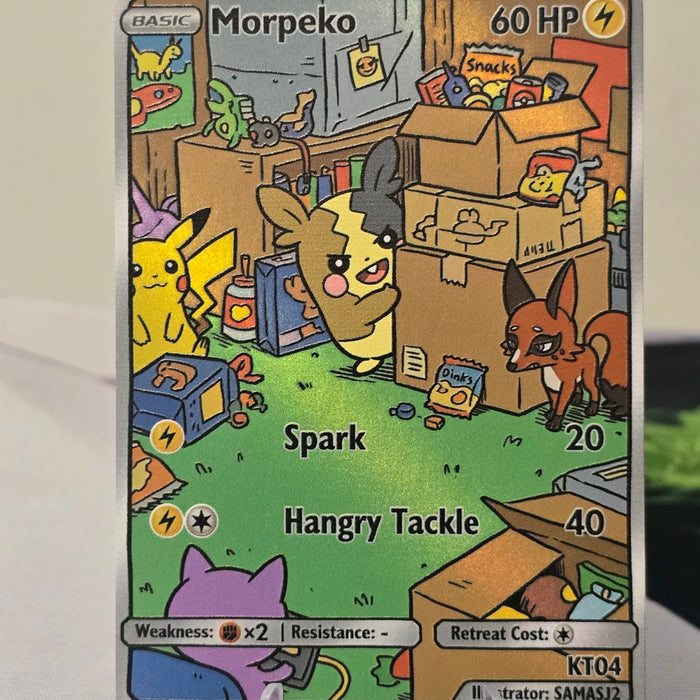 Morpeko fan art card — hangry hideout (non-TCG) - SEIM COLLECTS