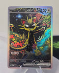 Meowth fan art card — midnight (non-TCG) - SEIM COLLECTS