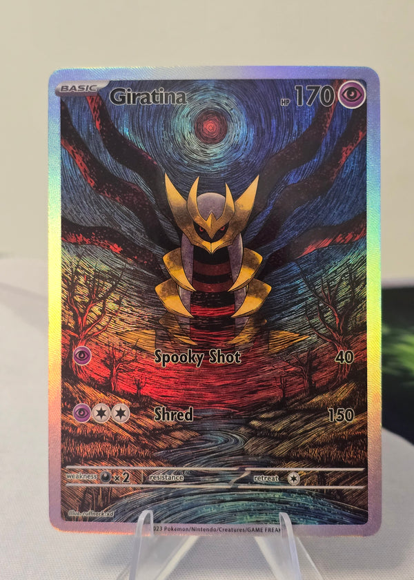 Giratina fan art card — twisted forest (non-TCG) - SEIM COLLECTS