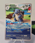 Blastoise fan art card — crochet plush (non-TCG) - SEIM COLLECTS