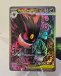 Mega Gengar ex fan art card — crimson (non-TCG) - SEIM COLLECTS