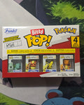 Funko Bitty Pop! Pokémon 4-Pack — Bulbasaur, Flareon, Pichu & Charizard — Mini Vinyl Figures