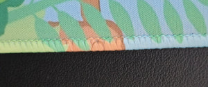 Quagsire & Ditto Pond Playmat — Custom Stitched-Edge Play Mat (23.6" × 11.8")