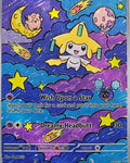 Jirachi Fan Art Card — Starry Dreamscape Series (Unofficial, Non-TCG)