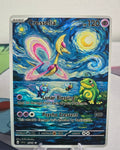 Cresselia Fan Art Card — Starry Night Series (Unofficial, Non-TCG)
