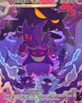 Gengar ex Fan Art Card — Evolution Line Holo (Unofficial, Non-TCG)