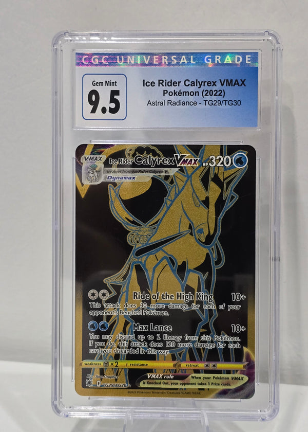 Ice Rider Calyrex VMAX #TG29/TG30 — Astral Radiance — CGC 9.5 Gem Mint