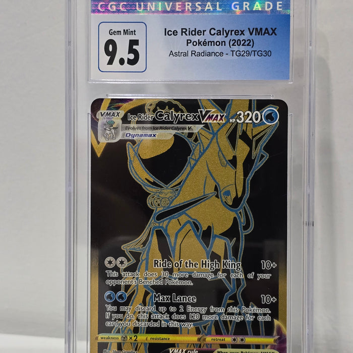 Ice Rider Calyrex VMAX #TG29/TG30 — Astral Radiance — CGC 9.5 Gem Mint