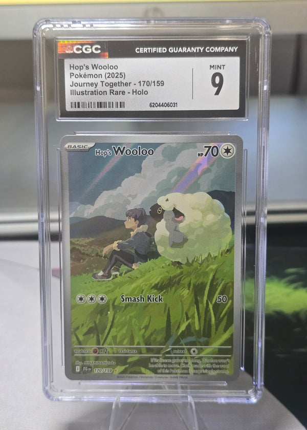 Hop's Wooloo #170/159 — English Journey Together (2025) — CGC 9 Mint