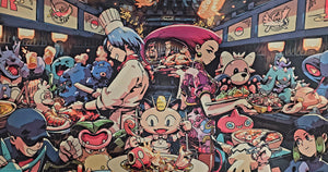 Team Rocket playmat — custom stitched-edge play mat 23.6x11.8 - SEIM COLLECTS