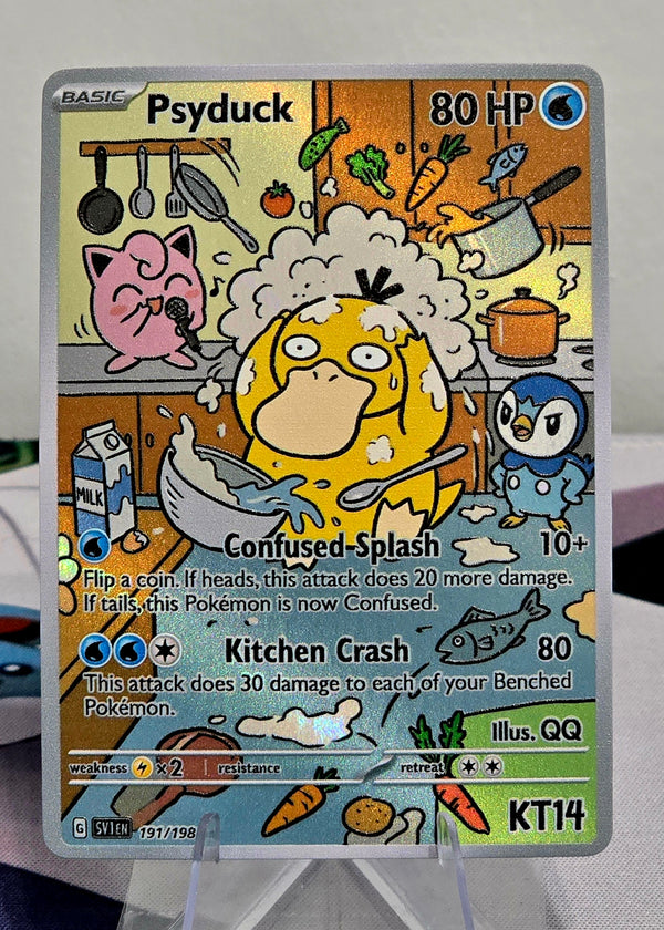 Psyduck Fan Art Card (Unofficial, Non-TCG)