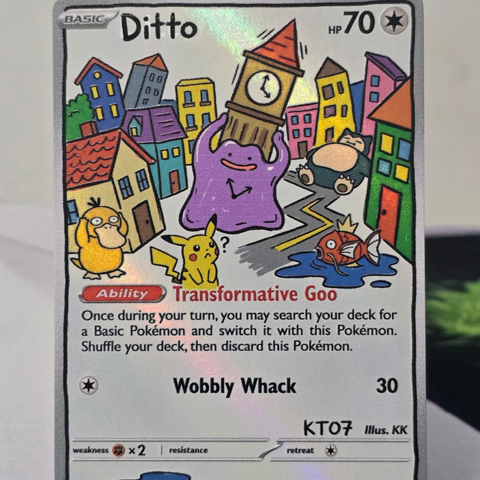 Ditto fan art card — town (non-TCG) - SEIM COLLECTS