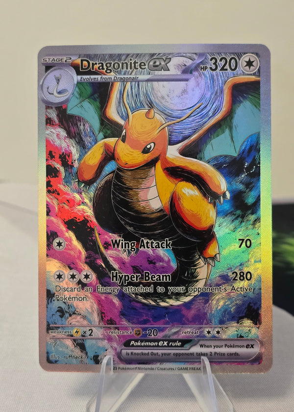 Dragonite ex fan art card — blossom night (non-TCG) - SEIM COLLECTS