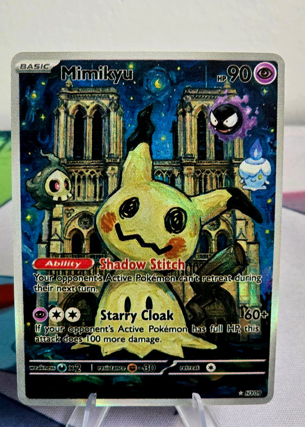 Mimikyu fan art card — Starry Night series (non-TCG) - SEIM COLLECTS