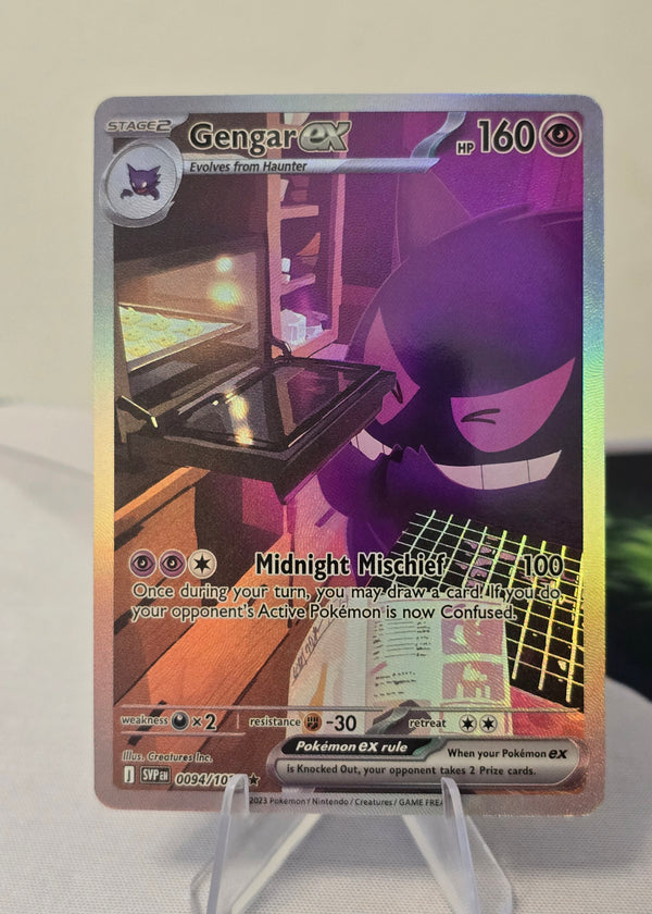 Gengar ex fan art card — midnight pinball (non-TCG) - SEIM COLLECTS
