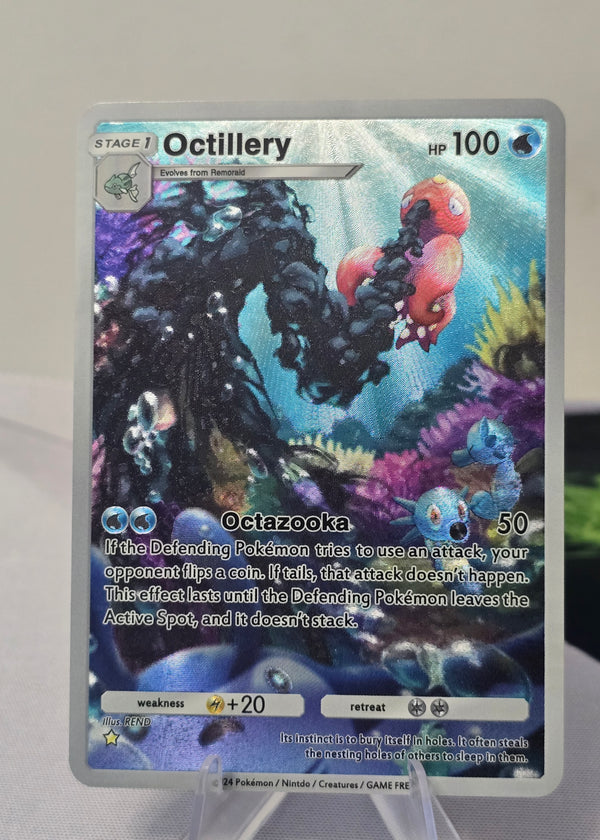 Octillery fan art card — deep sea (non-TCG) - SEIM COLLECTS