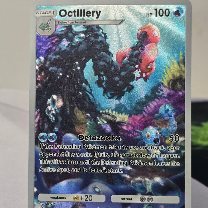 Octillery fan art card — deep sea (non-TCG) - SEIM COLLECTS