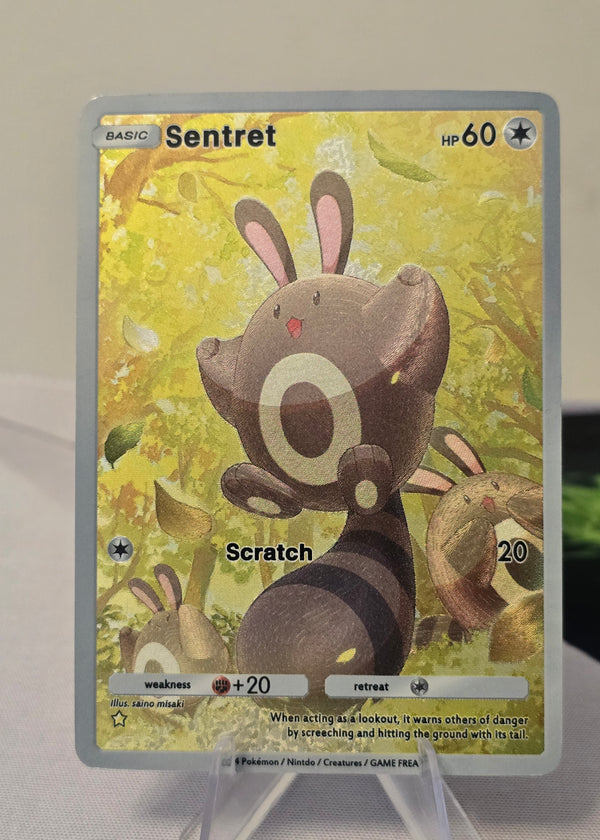 Sentret fan art card — autumn (non-TCG) - SEIM COLLECTS