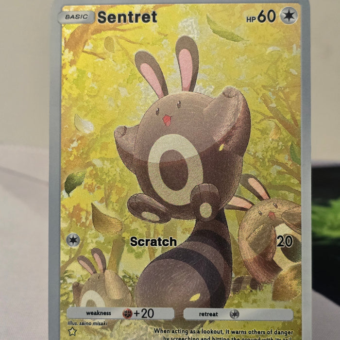 Sentret fan art card — autumn (non-TCG) - SEIM COLLECTS