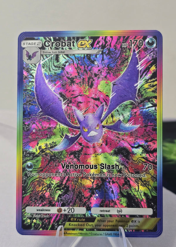 Crobat fan art card — venomous (non-TCG) - SEIM COLLECTS