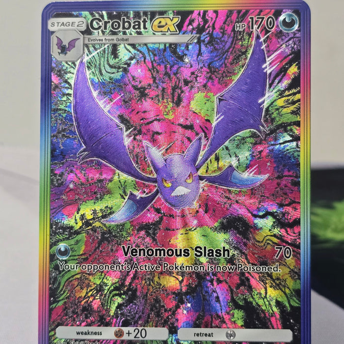 Crobat fan art card — venomous (non-TCG) - SEIM COLLECTS