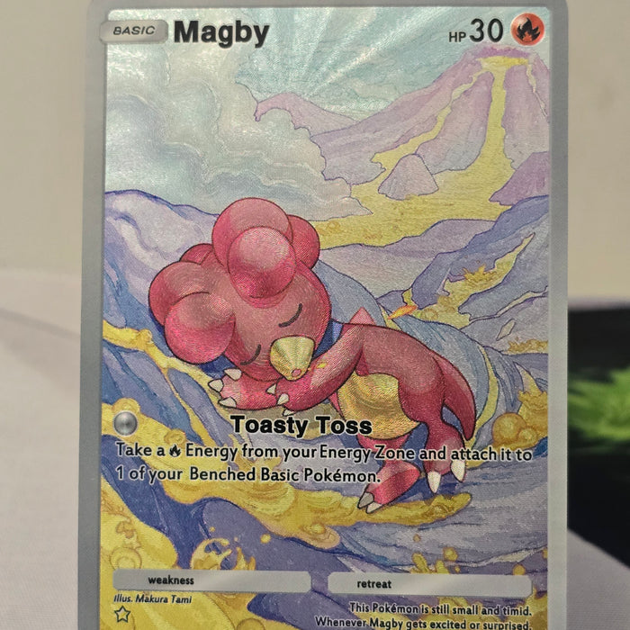 Magby fan art card — toasty (non-TCG) - SEIM COLLECTS