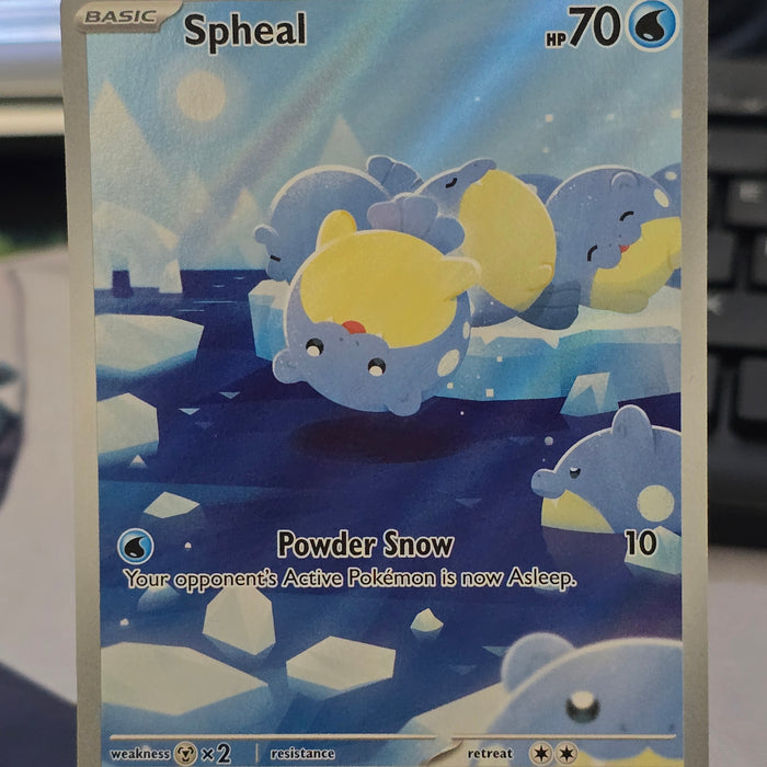 Spheal #199/191 Surging Sparks Illustration Rare card - SEIM COLLECTS