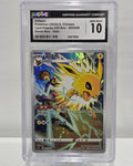 Jolteon & Vaporeon CGC 10 Gem Mint pair — Chinese Eevee Card Display Gift Box (2024) - SEIM COLLECTS
