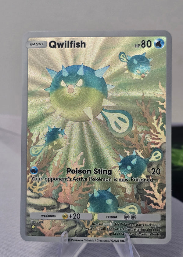 Qwilfish fan art card — reef (non-TCG) - SEIM COLLECTS