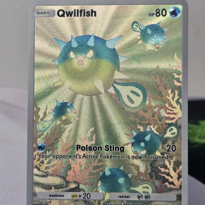 Qwilfish fan art card — reef (non-TCG) - SEIM COLLECTS