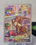 Eevee fan art card — cozy shop (non-TCG) - SEIM COLLECTS