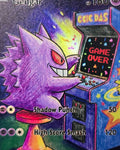 Gengar fan art card — arcade series (non-TCG) - SEIM COLLECTS