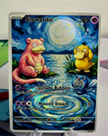 Slowpoke fan art card — Starry Night series (non-TCG) - SEIM COLLECTS