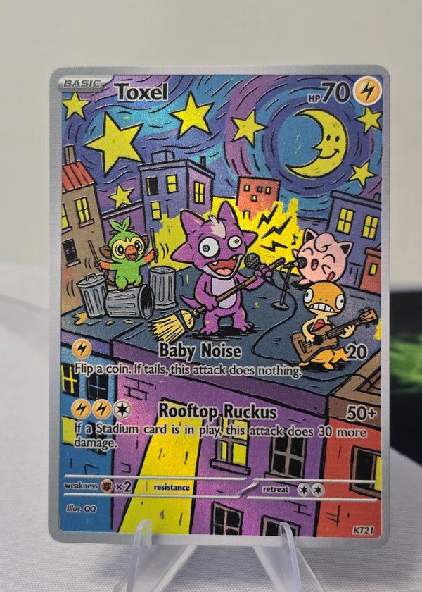 Toxel fan art card — street ruckus (non-TCG) - SEIM COLLECTS