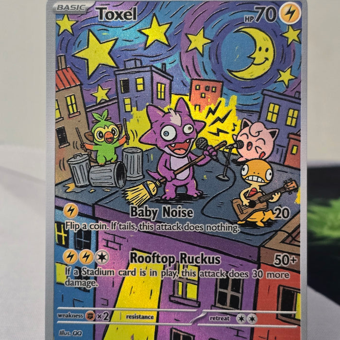 Toxel fan art card — street ruckus (non-TCG) - SEIM COLLECTS