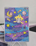 Jirachi fan art card — Starry Dreamscape series (non-TCG) - SEIM COLLECTS